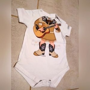 Cowboy Baby Onesie 0-3mo